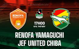 Nhận định Renofa Yamaguchi vs JEF United Chiba 17h00 ngày 8/6 (Hạng 2 Nhật Bản 2024)