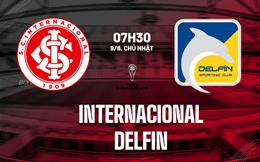 Nhận định Internacional vs Delfin 7h30 ngày 9/6 (Copa Sudamericana 2024)