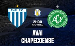 Nhận định Avai vs Chapecoense 2h00 ngày 10/6 (Hạng 2 Brazil 2024)