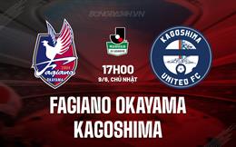 Nhận định Fagiano Okayama vs Kagoshima 17h00 ngày 9/6 (Hạng 2 Nhật Bản 2024)