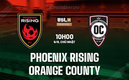 Nhận định Phoenix Rising vs Orange County 10h00 ngày 9/6 (Hạng Nhất Mỹ 2024)