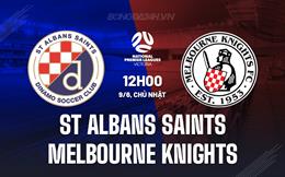 Nhận định St Albans Saints vs Melbourne Knights 12h00 ngày 9/6 (VĐ bang Victoria 2024)