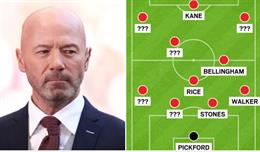 Alan Shearer chọn đội hình chính cho tuyển Anh tại Euro 2024