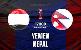 Nhận định Yemen vs Nepal 1h00 ngày 12/6 (Vòng loại World Cup 2026)