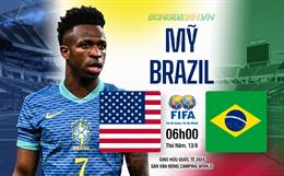 Nhận định Mỹ vs Brazil (06h00 ngày 13/6): Gục ngã trước “Vũ công Samba”