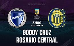 Nhận định Godoy Cruz vs Rosario Central 3h00 ngày 13/6 (VĐQG Argentina 2024)