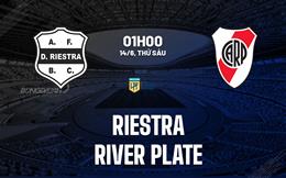 Nhận định Riestra vs River Plate 1h00 ngày 14/6 (VĐQG Argentina 2024)