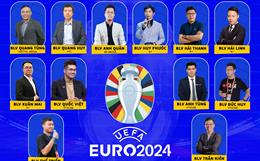 Đội hình "Bình luận viên vàng" đồng hành cùng TV360 bùng nổ EURO 2024