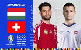 Nhận định bóng đá Hungary vs Thụy Sĩ (20h00 ngày 15/6): Cân tài cân sức