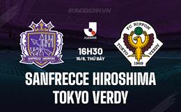 Nhận định Sanfrecce Hiroshima vs Tokyo Verdy 16h30 ngày 15/6 (VĐQG Nhật Bản 2024)