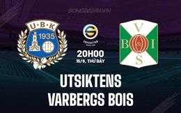 Nhận định Utsiktens vs Varbergs BoIS 20h00 ngày 15/6 (Hạng 2 Thụy Điển 2024)