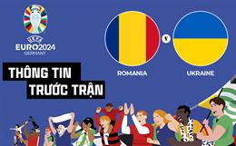 Thông tin trước trận đấu Romania vs Ukraine (Bảng E Euro 2024) ngày 17/6