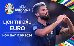 Lịch thi đấu Euro hôm nay 17/6: Bỉ - Slovakia; Áo - Pháp