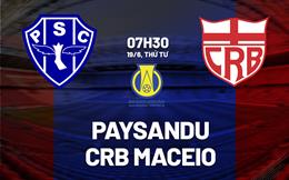 Nhận định bóng đá Paysandu vs CRB Maceio 7h30 ngày 19/6 (Hạng 2 Brazil 2024)