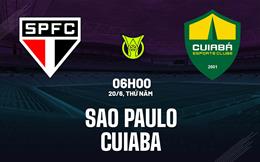 Nhận định bóng đá Sao Paulo vs Cuiaba 6h00 ngày 20/6 (VĐQG Brazil 2024)