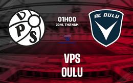 Nhận định bóng đá VPS vs Oulu 1h00 ngày 20/6 (VĐQG Phần Lan 2024)