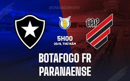 Nhận định Botafogo FR vs Paranaense 5h00 ngày 20/6 (VĐQG Brazil 2024)