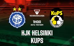 Nhận định HJK Helsinki vs KuPS 1h00 ngày 20/6 (VĐQG Phần Lan 2024)