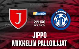 Nhận định JIPPO vs Mikkelin Palloilijat 22h30 ngày 19/6 (Hạng 2 Phần Lan 2024)