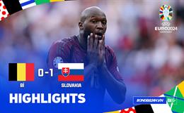 Highlights Bỉ - Slovakia | Đen quá trời ơi! | Bảng E Euro 2024
