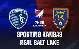 Nhận định Sporting Kansas vs Real Salt Lake 7h30 ngày 20/6 (Nhà nghề Mỹ 2024)