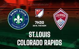 Nhận định St.Louis vs Colorado Rapids 7h30 ngày 20/6 (Nhà nghề Mỹ 2024)