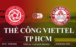 Thể Công Viettel vs TP HCM link xem trực tiếp V-League 2024