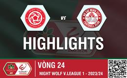 Video Thể Công Viettel vs TPHCM (Vòng 24 V-League 2023/24): Người nhện Patrik Lê Giang