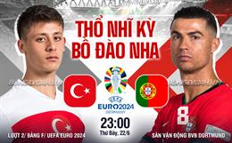 Nhận định Thổ Nhĩ Kỳ vs Bồ Đào Nha (23h00 ngày 22/06): Vé đi tiếp cho Seleccao