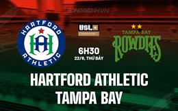 Nhận định Hartford Athletic vs Tampa Bay Rowdies 6h30 ngày 22/6 (Hạng nhất Mỹ 2024)