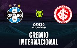 Nhận định bóng đá Gremio vs Internacional 3h30 ngày 23/6 (VĐQG Brazil 2024)
