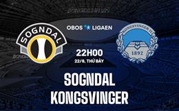 Nhận định Sogndal vs Kongsvinger 22h00 ngày 22/6 (Hạng 2 Na Uy 2024)