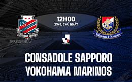 Nhận định Consadole Sapporo vs Yokohama Marinos 12h00 ngày 13/6 (VĐQG Nhật Bản 2024)