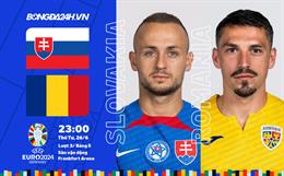 Nhận định bóng đá Slovakia vs Romania (23h00 ngày 26/6): Trận chiến sống còn