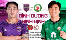 Nhận định Bình Dương vs Bình Định (17h00 ngày 25/6): Khách lấn át chủ