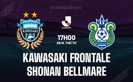 Nhận định Kawasaki Frontale vs Shonan Bellmare 17h00 ngày 26/6 (VĐQG Nhật Bản 2024)