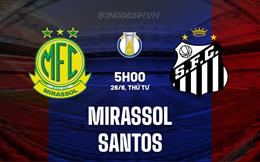 Nhận định bóng đá Mirassol vs Santos 5h00 ngày 26/6 (Hạng 2 Brazil 2024)