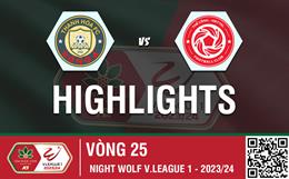 Video tổng hợp: Thanh Hóa - Thể Công Viettel (Vòng 25 V-League 2023/24)