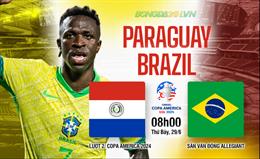 Hủy diệt Paraguay, Brazil coi như vượt qua vòng bảng Copa America 2024
