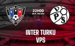 Nhận định bóng đá Inter Turku vs VPS 22h00 ngày 28/6 (VĐQG Phần Lan 2024)