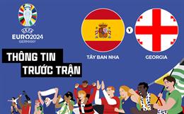 Thông tin trước trận đấu Tây Ban Nha vs Georgia (Vòng 1/8 Euro 2024) ngày 1/7