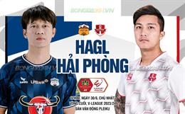 Thắng ngược Hải Phòng, HAGL chính thức trụ lại V-League