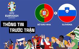 Thông tin trước trận Bồ Đào Nha vs Slovenia (Vòng 1/8 Euro 2024) ngày 2/7