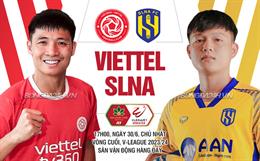 Đánh bại Thể Công Viettel, SLNA trụ hạng thành công V-League 2023/2024