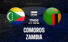 Nhận định bóng đá Comoros vs Zambia 17h00 ngày 2/7 (COSAFA Cup 2024)