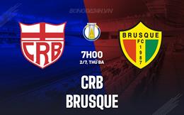 Nhận định bóng đá CRB vs Brusque 7h00 ngày 2/7 (Hạng 2 Brazil 2024)