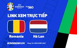 Trực tiếp bóng đá Euro 2024 : Romania vs Hà Lan link xem VTV2