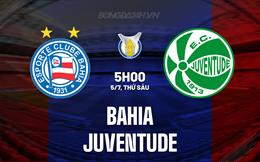 Nhận định bóng đá Bahia vs Juventude 5h00 ngày 5/7 (VĐQG Brazil 2024)