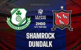 Nhận định Shamrock vs Dundalk 2h00 ngày 5/7 (VĐQG Ireland 2024)