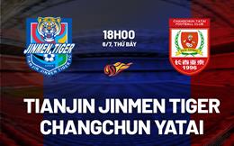 Nhận định Tianjin Jinmen Tiger vs Changchun Yatai 18h00 ngày 6/7 (VĐQG Trung Quốc 2024)